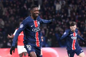 我即是传奇！登贝莱欧冠决赛2助攻，法国历史第二人